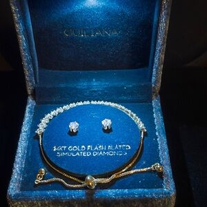 Gold and Silver Jewelry Set
